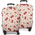 thumbnail image 1 of Travel Luggage Cover Suitcase Protector Fits 18-32 Inch Luggage Wheel Covers Patterned Travel Related Items Flower Luggage Protector Elastic Luggage Anti-scratch Suitcase Cover S, 1 of 5