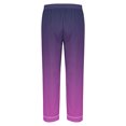thumbnail image 3 of cllios Mens Long Sleeve Pajamas Sets Gradient Print Loungewear Ultra Soft Button Down Sleepwear 2 Pcs Pj Set with Pockets, 3 of 6