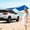 Blue, variant on Dvkptbk Shade Sail Car Awning,Sun Shelter,Tent Camping Tarp,Car Side Awning Tent with 210D Silve-R Coated Cloth Car Awning Tarp Detachable Tarp Poles for Suv Camping & Hiking