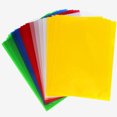 thumbnail image 2 of 20 Pcs Classeur de Papeterie Transparent A4, Dossier Étanche Type L, Portefeuille Extensible pour Documents - Couleur Aléatoire, 2 of 8