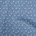 thumbnail image 1 of oneOone Cotton Flex Blue Fabric Owl Craft Projects Decor Fabric Printed By The Yard 40 Inch Wide-aA, 1 of 5