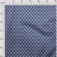 thumbnail image 2 of oneOone Cotton Poplin Fabric Chevron Ikat Print Fabric BTY 42 Inch Wide, 2 of 4