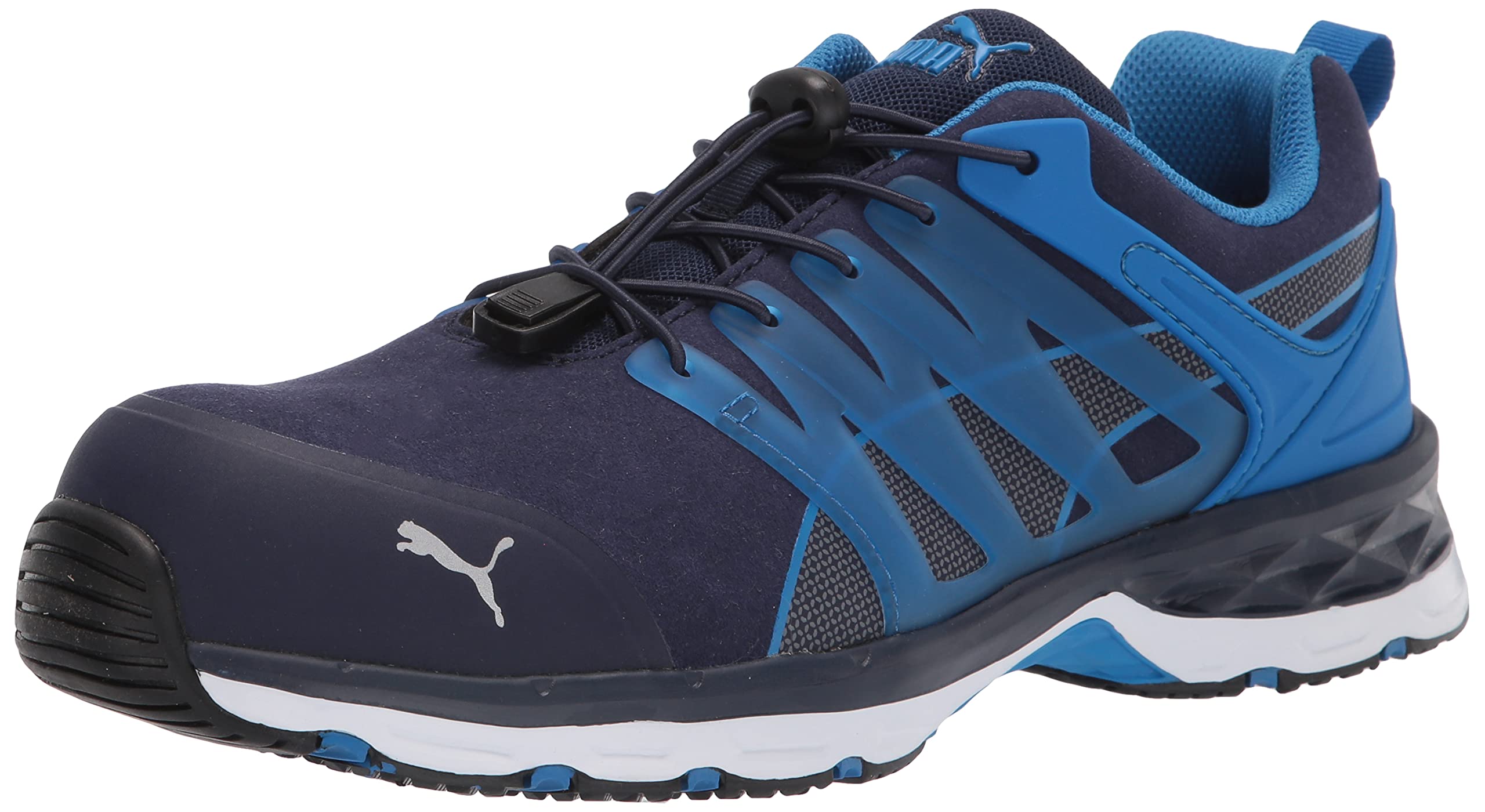 PUMA Safety Men's Velocity 2.0 Low SD Sneaker, Blue - 11 2E US