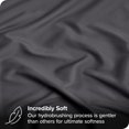 thumbnail image 2 of Bare Home 2-Pack Fitted Sheets - Premium 1800 Collection - Ultra-soft - Deep Pocket - Short Queen, Forged Iron Gray, 2 of 8