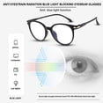 thumbnail image 2 of Gaming Glasses Computer -Fatigue Blue Light Blocking Filter Eyeglasses Fashion Glasses for Men, 2 of 4