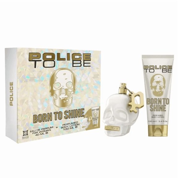 Police - To Be Born To Shine 2 Piece Gift Set: Eau de Parfum (40ml) & Body Lotion (100ml)