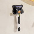thumbnail image 1 of YIMWNYI Bathroom Non-Perforated Shaver Rack with Power Plug Hook, Wall-Mounted Adhesive Storage Organizer for Hats, Bags, and Small Items, Space-Saving, Easy Installation, 1 of 6