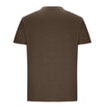thumbnail image 3 of Lmnyox Short Sleeve Crew Neck Basic T Shirt for Men Classic Fashion Summer Shirts Solid Color Casual Pocket Tee, 3 of 5