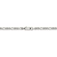 thumbnail image 3 of Sterling Silver 3.5mm Figaro Chain (Weight: 14.18 Grams, Length: 26 Inches), 3 of 4