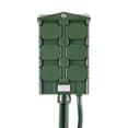 thumbnail image 2 of myTouchSmart Outdoor 6 Outlet Yard Stake Timer, Plug-In, Light Sensor, On at Dusk/Off After 6 Hours, Weather Resistant, Heavy-Duty Grounded Outlets, Ideal for String Lights, Landscape, Seasonal, 41295, 2 of 4