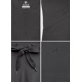 thumbnail image 4 of Adar Addition Go-Higher Scrub Set For Women - Notched V-Neck Scrub Top & Skinny Cargo Scrub Pants, 4 of 7