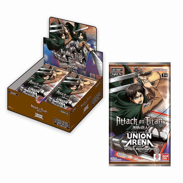 Union Arena Card Game: Booster Box Attack on Titan (UE10BT) - 16 Packs