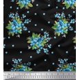 thumbnail image 1 of Soimoi Green Cotton Duck Fabric Semi Circle Geometric Decor Fabric Printed Yard 56 Inch Wide, 1 of 5