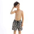 thumbnail image 3 of FOCUSNORM Short de Bain pour Père et Fils, Maillot de Bain à Imprimé Parent-Enfant, 3 of 5