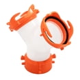 thumbnail image 2 of Camco Raccord de Boyau d'Égout 39812 RhinoFLEX; Raccord de Liaison; Orange, 2 of 4