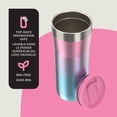 thumbnail image 2 of Contigo Streeterville Tumbler, Includes Plastic Straw and Splash-Proof Lid, Vacuum-Insulated, Stainless Steel, 24 oz (709 mL), Assorted Colours, 2 of 7