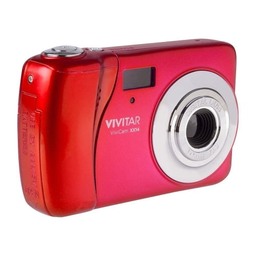 Vivitar VXX14 20MP 4x Optical Zoom Red Digital Camera - Walmart.ca