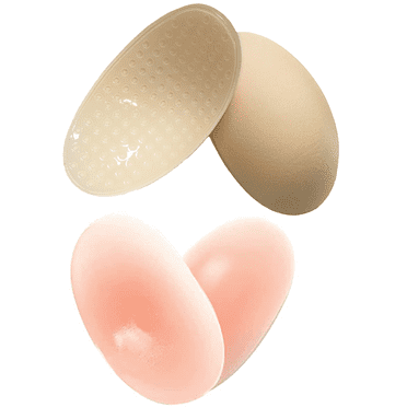 2 Pairs Large Shoulder Pads for Womens Clothing, Reusable Soft Silicone Shoulder Pads, Anti Slip Shoulder Pads for Women Clothing Dress