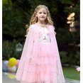 thumbnail image 2 of Cape d'Été Arc-en-Ciel pour Fille Princess, 2 of 7