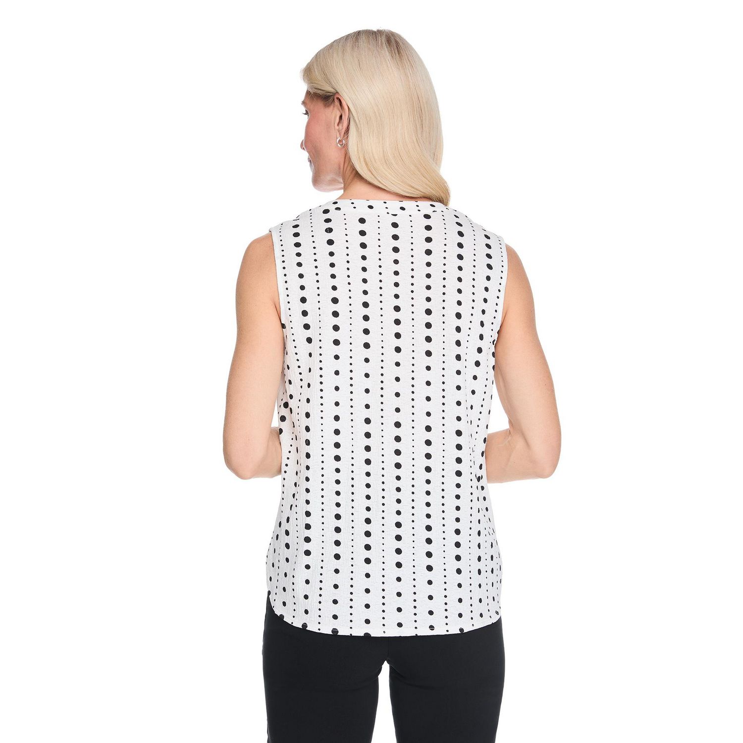 Iyla Women's Crinkle Sleeveless Blouse