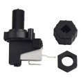 thumbnail image 3 of MYG On/Off Push Button Switch for Jetted Whirlpool Jet Bath Hot Tub Spa Hose Air Pool, 16A 125-250V, ABS PVC Stainless Steel, 1m Hose Included (32-Button Set), 3 of 8