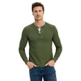 thumbnail image 1 of Jockey Men's Long Sleeve Waffle Henley, 1 of 5