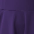 thumbnail image 3 of Robes pour Préadolescentes à Manches Longues, Robe Trapèze d'Été pour Filles, Robe Violette, Robe de Princesse pour Filles, 3 of 8