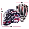 thumbnail image 3 of Franklin Sports GFM 1500 NHL Hurricanes Goalie Face Mask, 3 of 3