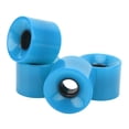 thumbnail image 4 of Skateboard Wheels, High Strength  Stability Land Surfboard Wheel 4PCS  For Ramp Sidewalk Cement Road Blue, 4 of 8
