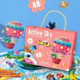 thumbnail image 1 of Kids Cardboard Puzzle Jigsaw Toys Creative Intelligence Jigsaw Toy for Children Early Educational Toys, 1 of 3