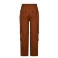 thumbnail image 4 of Styesk Men's Pants Men Solid Casual Multiple Pockets Outdoor Straight Type Pants Cargo Pants Trousers, 4 of 5