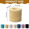 thumbnail image 4 of 490Ft /150M Natural Raffia Craft Yarn, Paper Fiber Raffia Ribbon Material, DIY Hand Craft Supply for Gift Wrapping, Crochet Work, Making Beach Bags, Hats and Woven Baskets, Multiple Color Options, 4 of 4
