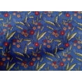 thumbnail image 4 of oneOone Cotton Cambric Fabric Leaves & Floral Block Print Sewing Fabric BTY 56 Inch Wide, 4 of 4