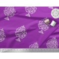 thumbnail image 2 of Soimoi Rayon Fabric Dot,Leaves & Floral Block Decor Fabric Printed Yard 56 Inch Wide, 2 of 3
