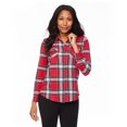 thumbnail image 1 of Penmans Women's Button-Up Plaid Shirt, 1 of 6