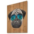 thumbnail image 1 of Design Art - Chien Drôle avec Lunettes Bleues, 1 of 5