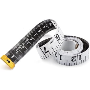 Durable Soft Tape For Flexible Body Measuring, Retractable Mechanism Ensures Accurate Measurements, Portable Tape Measure For Waist Measurement And Curve Surface Measurement (1.5m