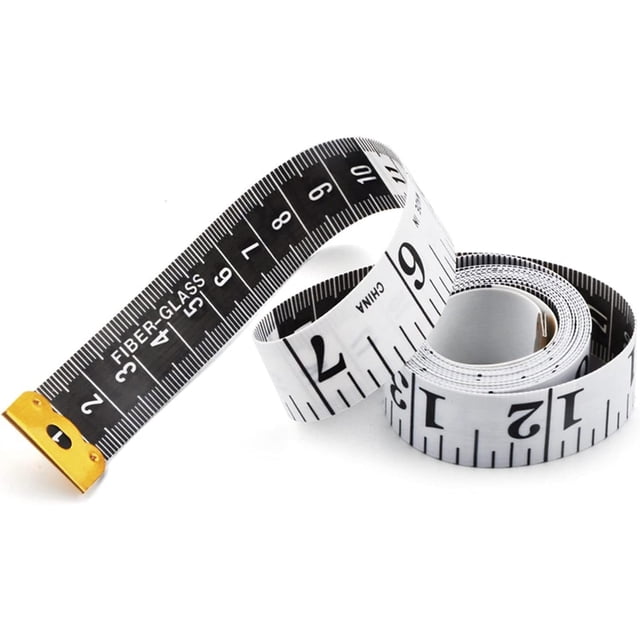 Durable Soft Tape For Flexible Body Measuring, Retractable Mechanism Ensures Accurate Measurements, Portable Tape Measure For Waist Measurement And Curve Surface Measurement (1.5m