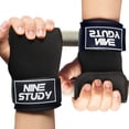 thumbnail image 1 of Sports Powerlifting Wrist Straps for Weightlifting with Double Layer Microfiber and Enhanced Grip for Optimal Hand and Wrist Support, 1 of 4