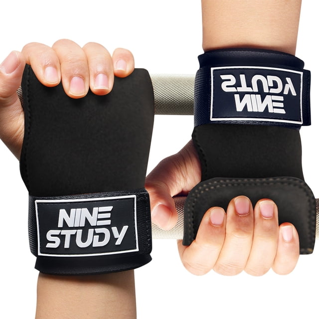 Sports Powerlifting Wrist Straps for Weightlifting with Double Layer Microfiber and Enhanced Grip for Optimal Hand and Wrist Support