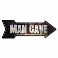 thumbnail image 2 of SignMission P-ARROW-999755 Panneau Arrow pour Grotte pour Homme de 6 x 18 Po de Large, 2 of 4