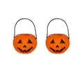 thumbnail image 2 of TopLLC 2pc/3pc/4pc Halloween Pumpkin Bucket Small Plastic Pumpkin Bucket For Kids Pumpkin Bucket Pumpkin Pail Halloween Candy Bucket Halloween Pumpkin Basket Pumpkin Basket, 2 of 7