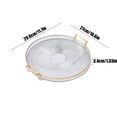 thumbnail image 3 of Lksixu Fashion Round Tray Home Living Room Coffee Table Put Tea Cups Cup Storage Tray Storage Tray Kitchen Gadgets, 3 of 6
