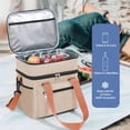thumbnail image 4 of Insulating Lunch Bag With Waterproof Double Layer For Bento Milk Bottle And Meal Boxes Cooler Bag, 4 of 6