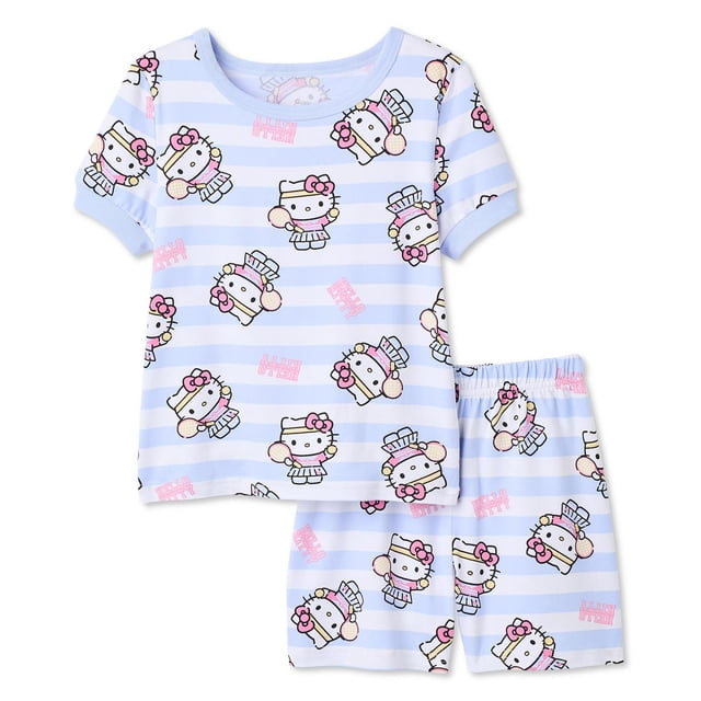 Hello Kitty Toddler Girls' Two Piece Pajama Set