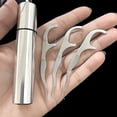 thumbnail image 3 of 1 Set Toothpick Eco-friendly Rust-proof Stainless Steel Toothpick Set with Storage Box for Home, 3 of 7