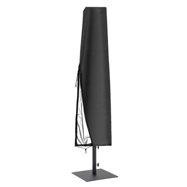 Housse de Parapluie Tissu Oxford 420D pour Jardin Extérieur Patio Imperméable avec Fermeture Éclair
