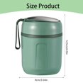 thumbnail image 3 of Oleegame 1PC Kids Snack Boxes For School Stainless Insulated Lunch Box With Breakfast Porridge Cup Small Rice Bucket Soup Cup Soup Pot Pot Stew Pot Soup Box Suitable For Children And Adults Blue, 3 of 9