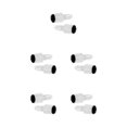 thumbnail image 2 of mmirethe 2pack/lot Motorcycle Grips Handle Bar Grips Easy Installation For Enhanced silver 5Set, 2 of 6