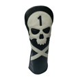 thumbnail image 1 of koolsoo Golf Club Head Covers Golf Putter Head Long Neck Covers Number Printing Golfer Black, 1 of 1